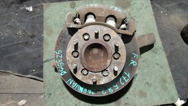 Ступица NISSAN CARAVAN DWGE25 ZD30(DDTI) 2007 передняя правая (б/у)