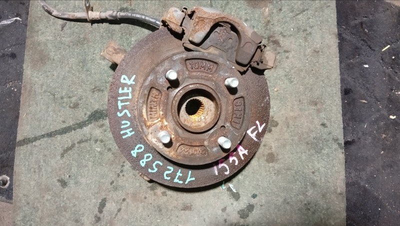 Ступица SUZUKI HUSTLER MR41S R06A 2015 передняя левая (б/у)