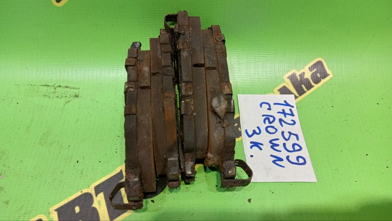 Колодки тормозные TOYOTA CROWN JZS175 2JZ-FSE 2001 передние (б/у)