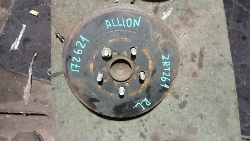 Ступица TOYOTA ALLION ZRT261 3ZR-FAE 2009 задняя левая (б/у)