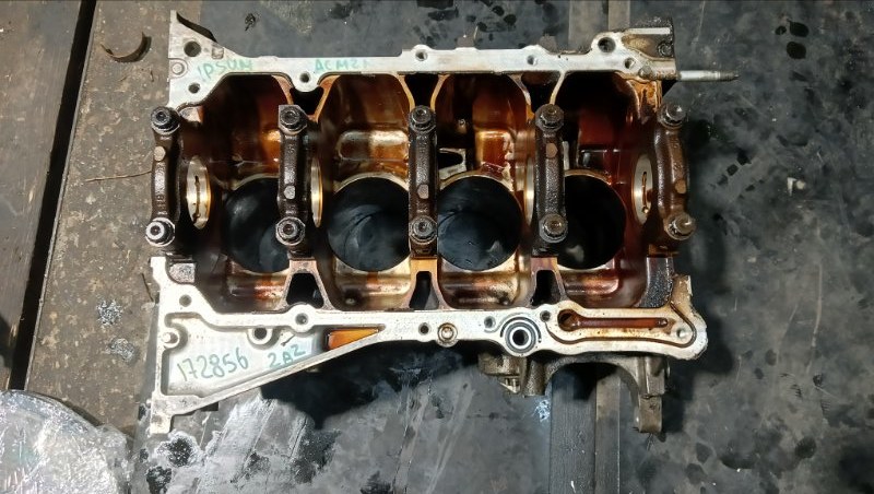 Блок двигателя TOYOTA IPSUM ACM21 2AZ (б/у)