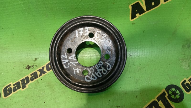 ШКИВ КОЛЕНВАЛА TOYOTA Land Cruiser Prado VZJ95 5VZ-FE 1998 (б/у)