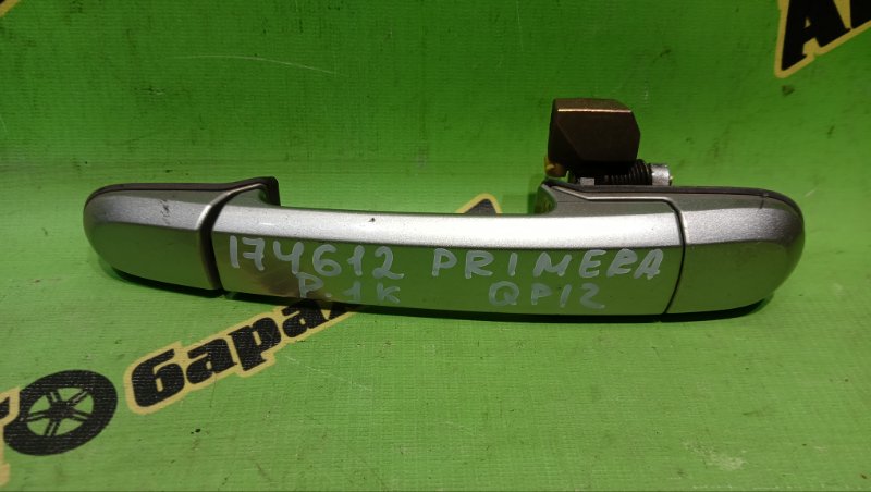 Ручка двери внешняя NISSAN PRIMERA QP12 QG18(DE) 2003 задняя левая (б/у)