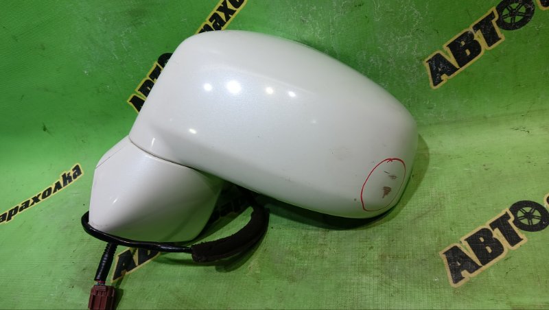 Зеркало NISSAN TIIDA LATIO SC11 HR15 2004 левое (б/у)