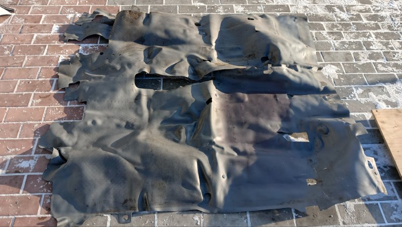 Ковер пола TOYOTA DYNA KDY231 1KD-FTV 2015 (б/у)