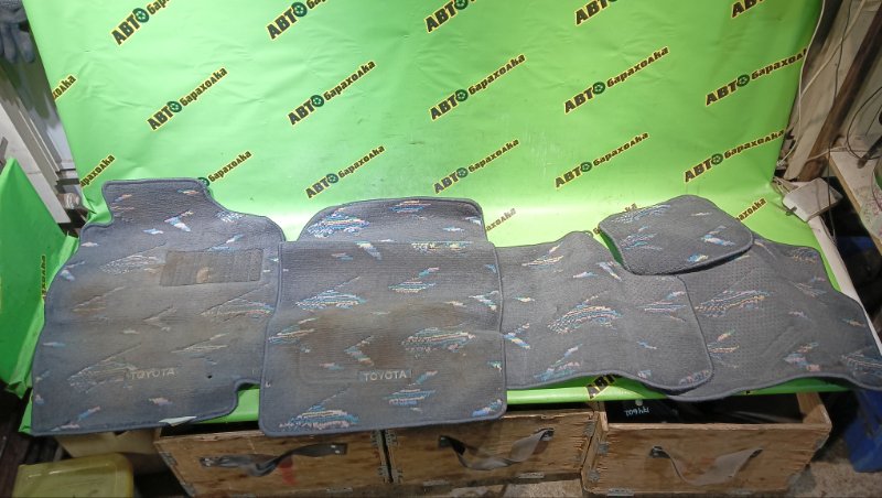 Коврики комплект TOYOTA COROLLA SPACIO AE111N 4A-FE 1998 (б/у)