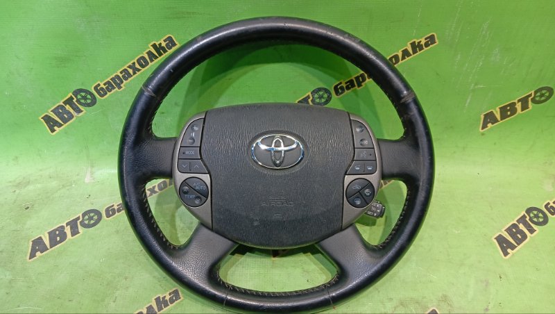 Руль с airbag TOYOTA PRIUS NHW20 1NZ-FXE 2006 (б/у)