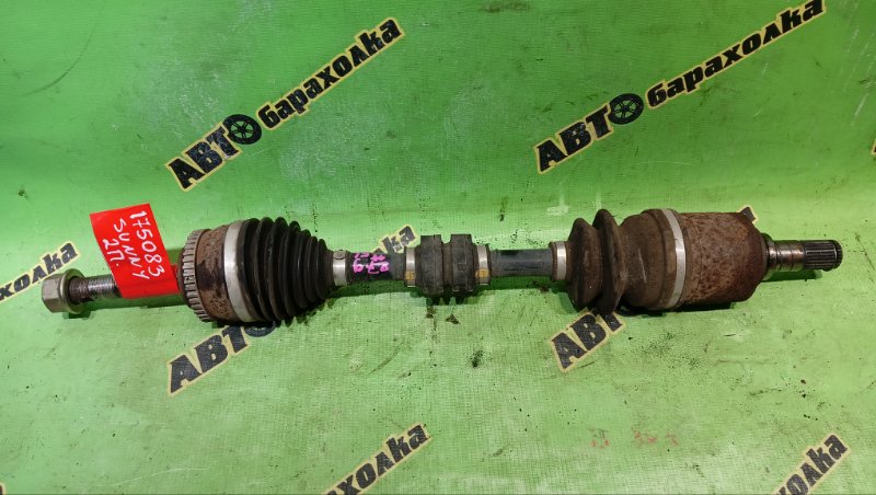 Привод NISSAN SUNNY FB15 QG15(DE) 2003 передний левый (б/у)