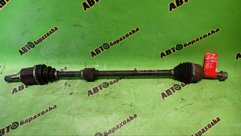 Привод NISSAN TIIDA LATIO SC11 HR15 2008 передний правый (б/у)