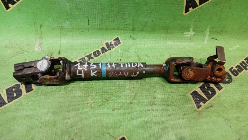 Рулевой карданчик NISSAN TIIDA LATIO SC11 HR15 2008 (б/у)