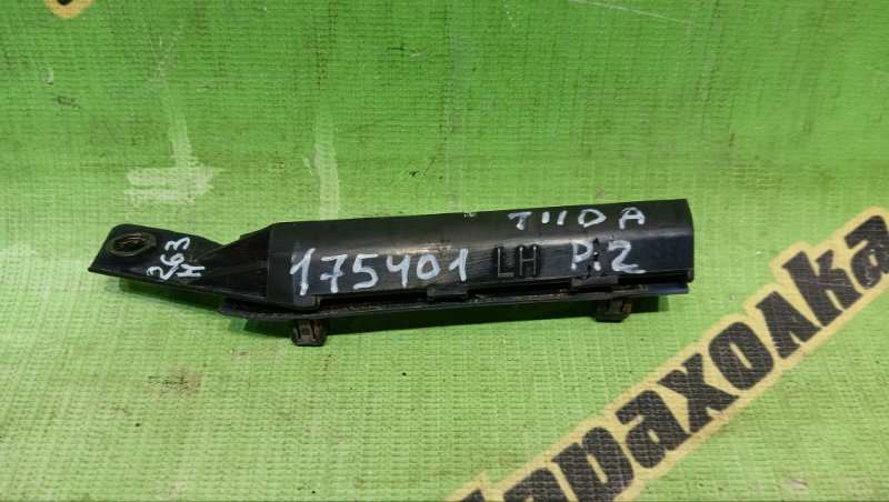 Крепление бампера NISSAN TIIDA LATIO SC11 HR15 2011 переднее левое (б/у)