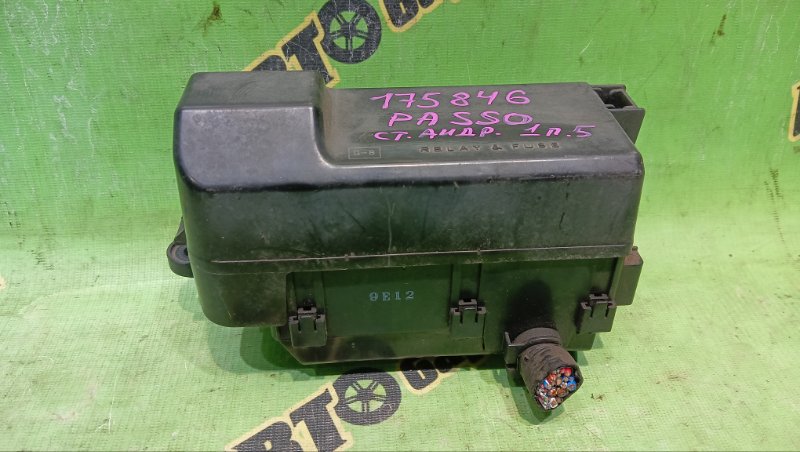 Блок предохранителей TOYOTA PASSO KGC10 1KR-FE 2009 (б/у)