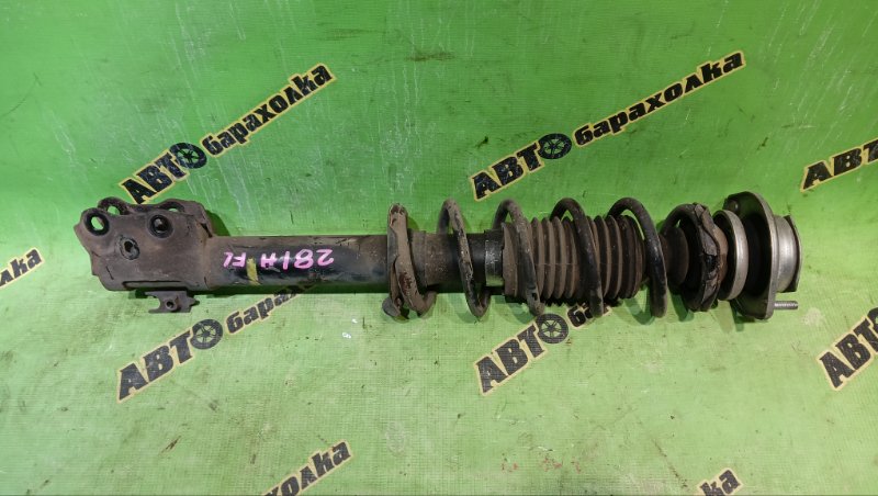 Стойка TOYOTA PASSO KGC10 1KR-FE 2009 передняя левая (б/у)