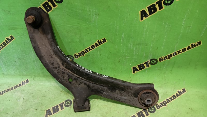 Рычаг NISSAN TIIDA LATIO SC11 HR15 2008 передний правый (б/у)