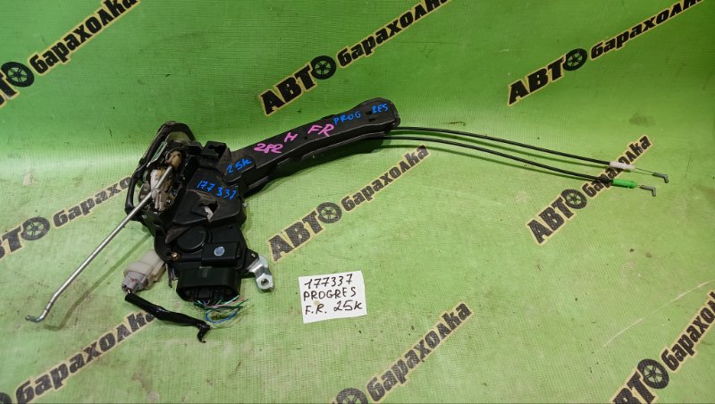 Замок двери TOYOTA PROGRES JCG10 1JZ-GE 2000 передний правый (б/у)