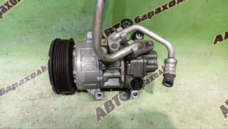 Компрессор кондиционера TOYOTA WISH ZNE14G 1ZZ-FE 2007 (б/у)