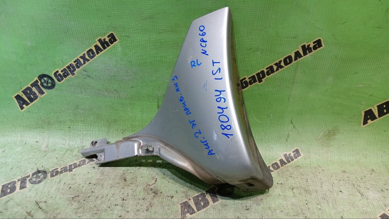 Накладка на порог TOYOTA IST NCP60 2NZ-FE 2005 задняя левая (б/у)