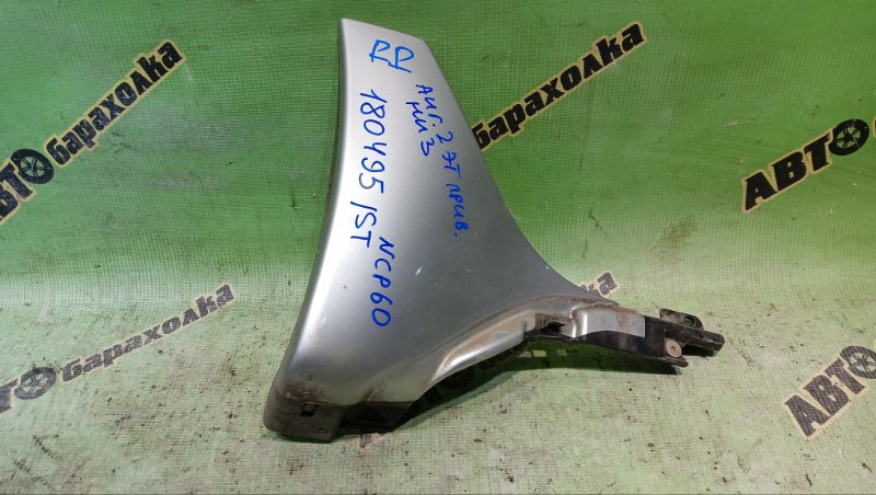 Накладка на порог TOYOTA IST NCP60 2NZ-FE 2005 задняя правая (б/у)