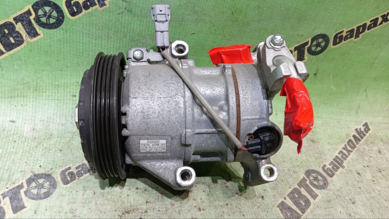Компрессор кондиционера TOYOTA RACTIS NCP120 1NZ-FE 2015 (б/у)