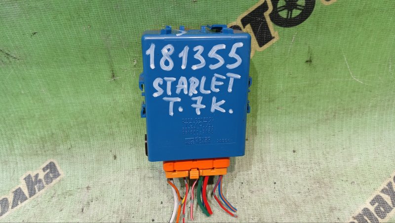 Блок управления дверьми TOYOTA STARLET EP91 4E-FE 1998 (б/у)