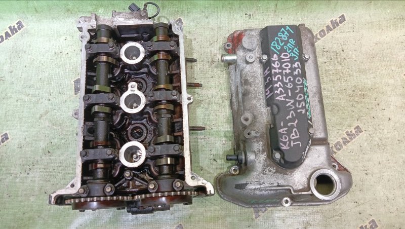 Головка блока цилиндров SUZUKI JIMNY JB23W K6A 2011 (б/у)