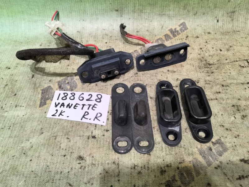 КОНТАКТНАЯ ГРУППА СДВИЖНОЙ ДВЕРИ NISSAN VANETTE SK82VN F8 2008 задняя правая (б/у)