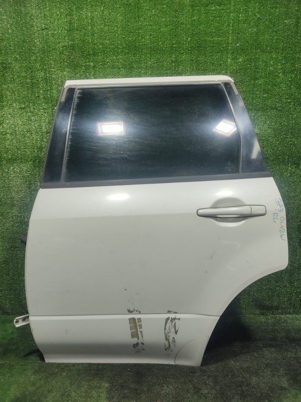 Дверь Mitsubishi Airtrek CU2W 4G63T 2002 задняя левая (б/у)