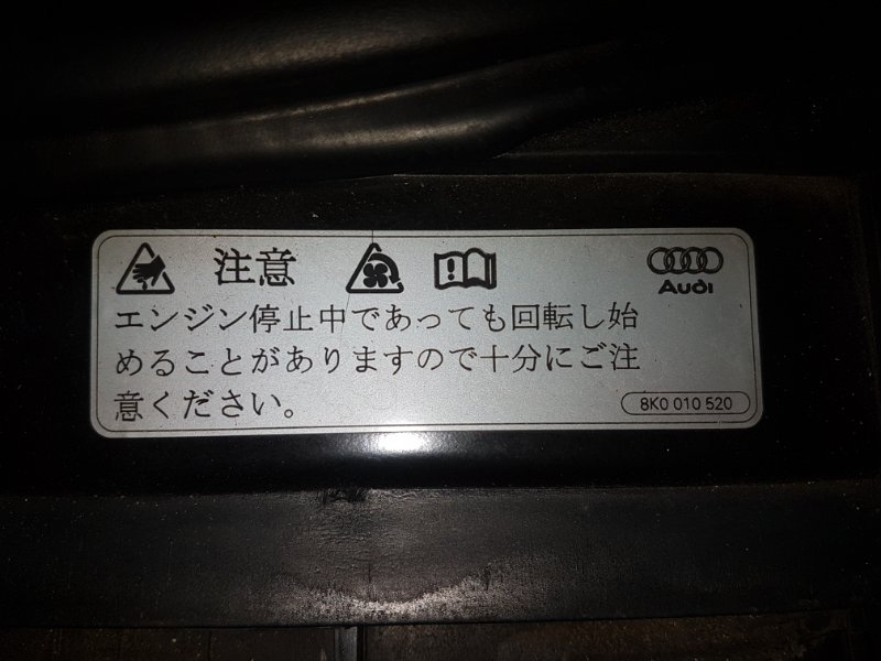 Телевизор передний для AUDI A3 8PA CAX, 8P0805588L 6 ракурс Телевизор передний для AUDI A3 8PA CAX, 8P0805588L 6 ракурс