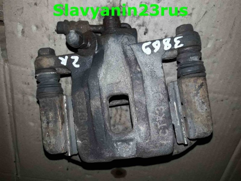 Запчасть суппорт тормозной задний левый Chevrolet Lacetti 2008 J200 F16D3 96800085 Б/У Суппорт тормозной задний левый Chevrolet Lacetti 2008 J200 F16D3 96800085 Б/У