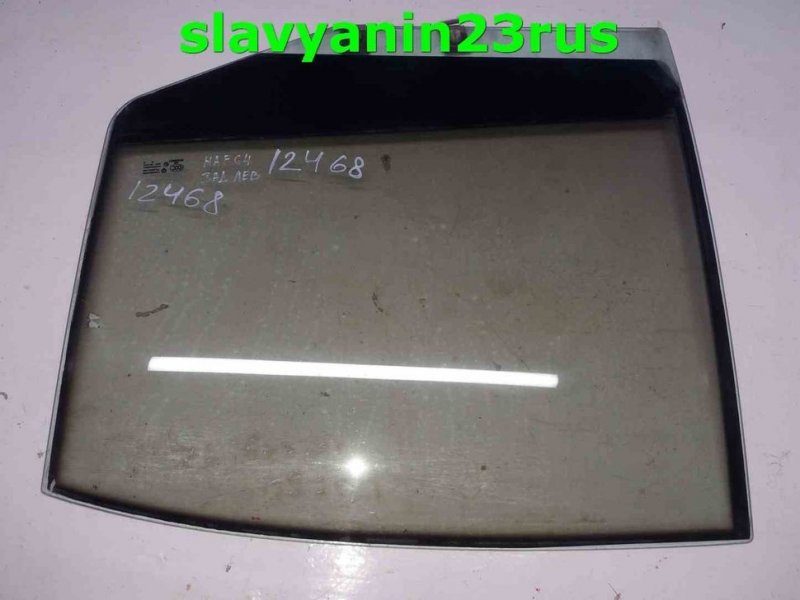 Стекло двери заднее левое Hafei Princip 2006 CS3A 4g18 AD62030001 Б/У
