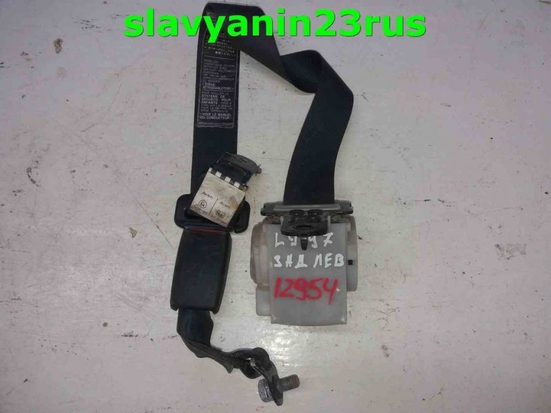 Запчасть ремень безопасности задний левый Mitsubishi Lancer 2006 CS3A 4g18 MR986115HB Б/У Ремень безопасности задний левый Mitsubishi Lancer 2006 CS3A 4g18 MR986115HB Б/У