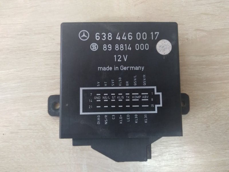 Блок управления подвеской Mercedes-Benz Vito 1997 W638 M 111 E23 638 446 00 17 Б/У