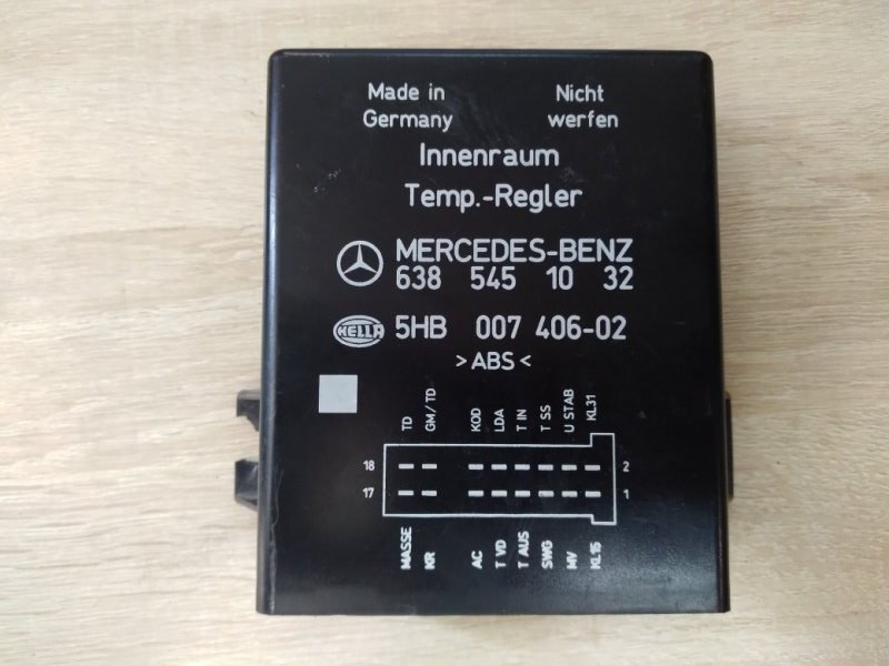 Блок управления климатом Vito 1997 W638 M 111 E23