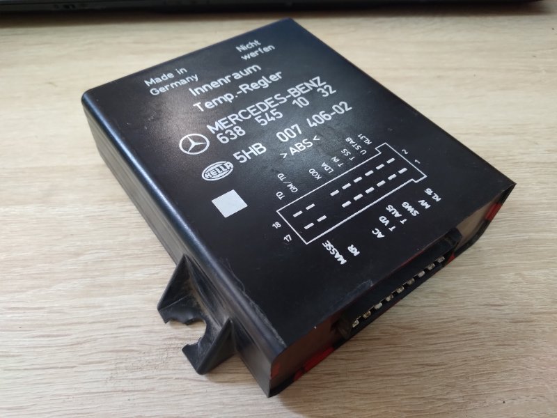 Блок управления климатом Mercedes-Benz Vito 1997 W638 M 111 E23 638 545 10 32 Б/У