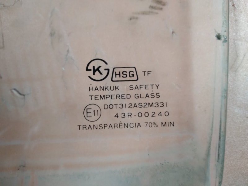 Стекло двери заднее левое Nexia 2002 KLETN G15MF