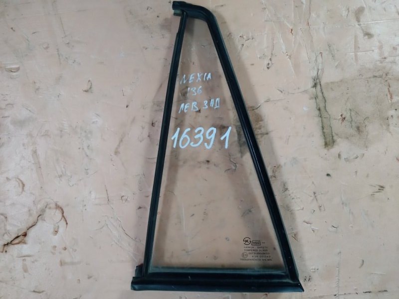 Стекло двери заднее левое Daewoo Nexia 2002 KLETN G15MF 43R-00240 Б/У
