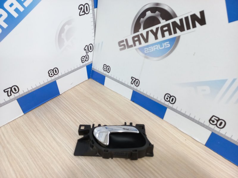 Ручка двери внутренняя задняя правая Peugeot 408 2013 NFU TU5JP4 9660525380 Б/У