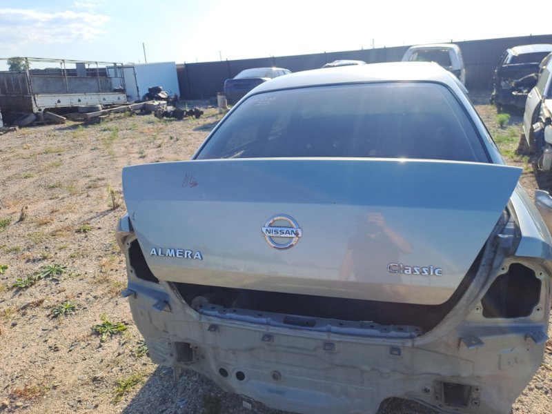 Крышка багажника задняя Almera 2007 B10 QG16DE
