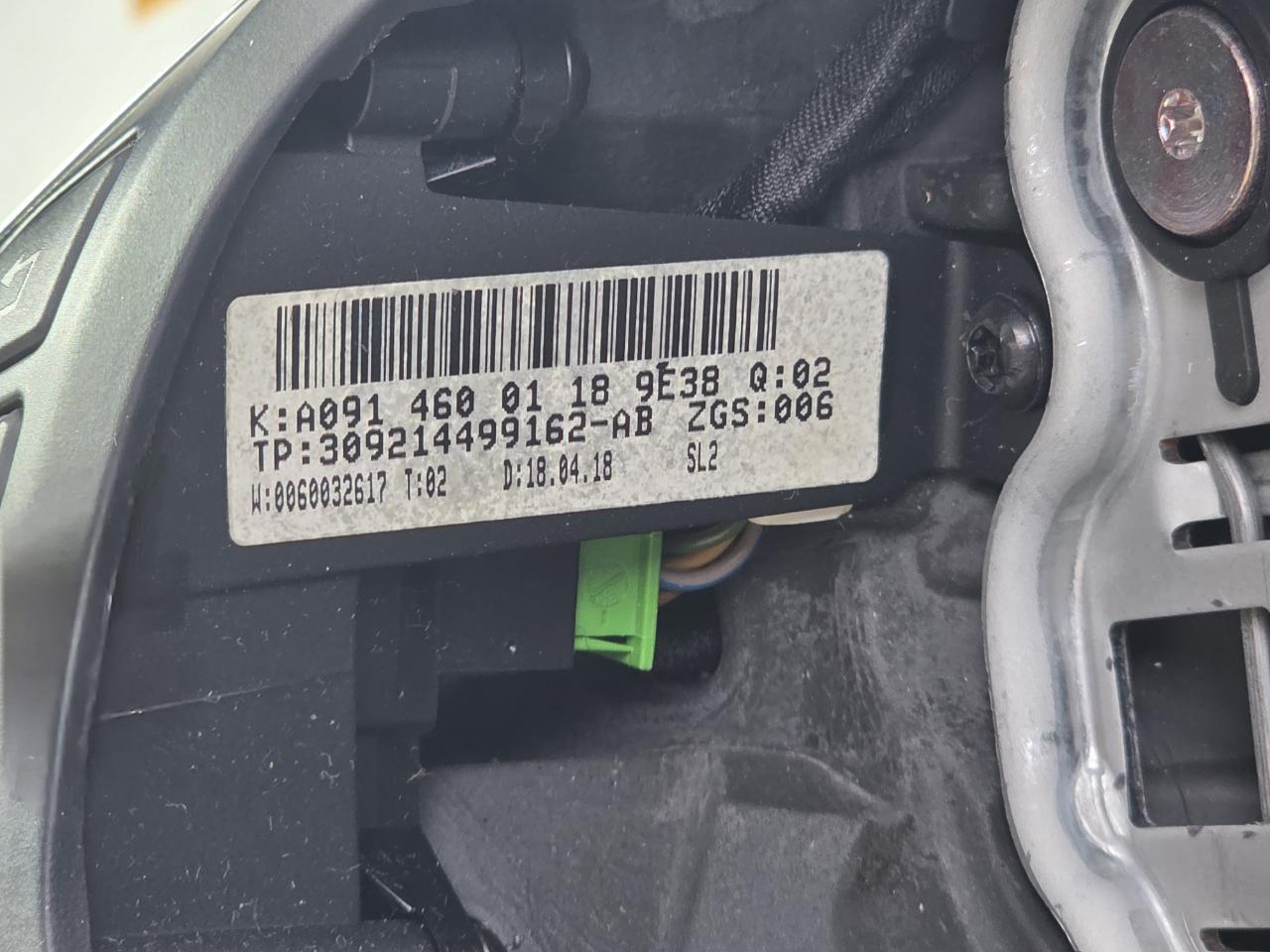 Руль QX30 2018 H15 2.0 20PET