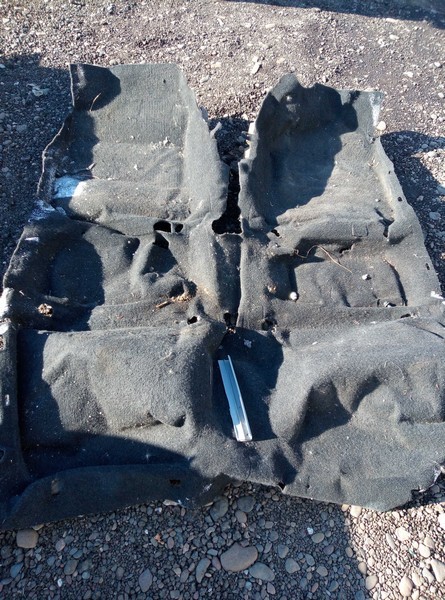 Ковер пола Toyota Allion ZRT261 3ZR-FAE