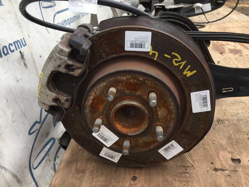 Диск тормозной Volvo S40 2006 MS66 B5244S5 зад