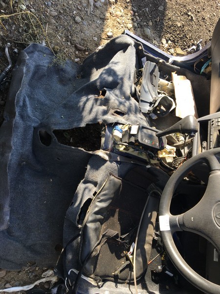 Ковер пола Toyota RAV4 SXA10G 3S-FE