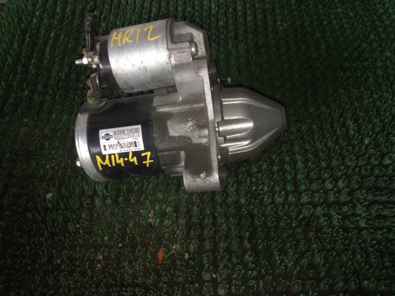 Стартер Nissan March K13 HR12DE