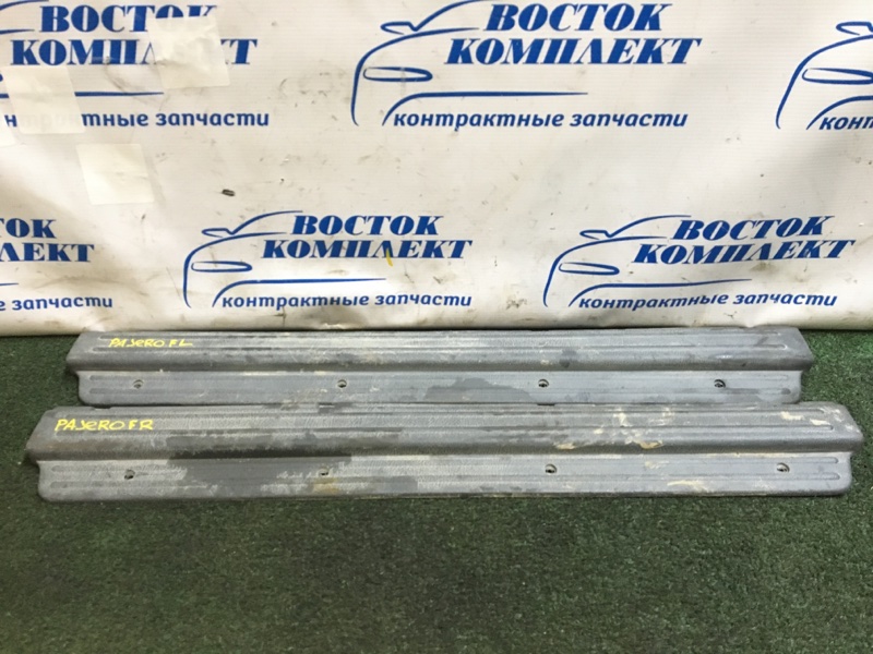 Накладка порога Mitsubishi Pajero