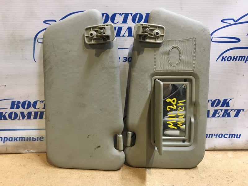 Солнцезащитный козырек Nissan March AK12 CR12DE