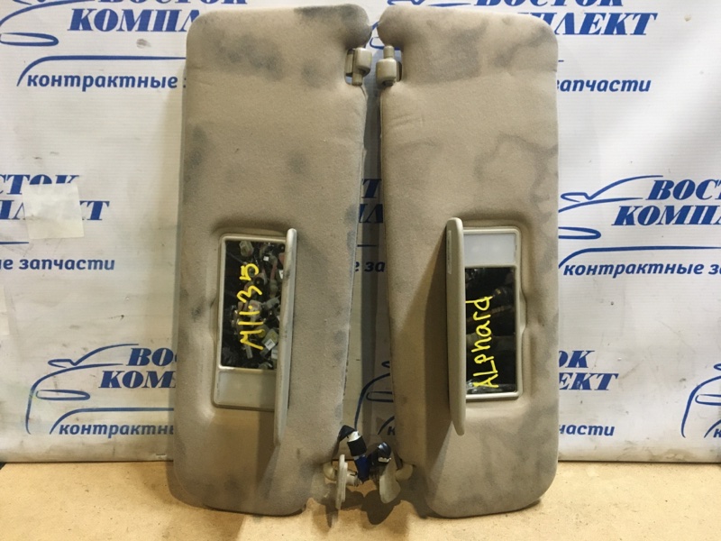 Солнцезащитный козырек Toyota Alphard MNH15W 1MZ-FE