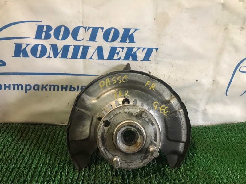 Ступица Toyota Passo KGC15 1KR-FE перед прав