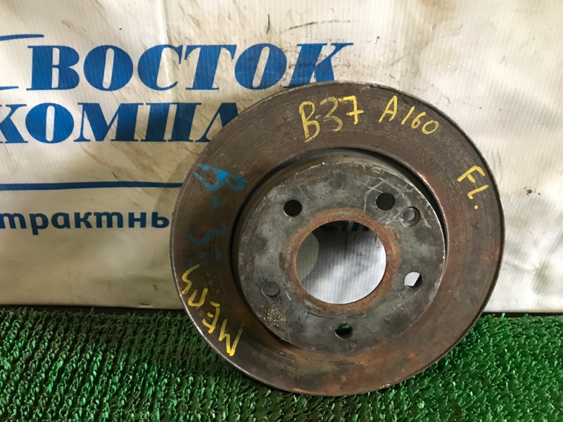 Диск тормозной Mercedes-Benz A160 W168 166.960 перед