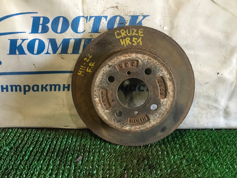 Диск тормозной Suzuki Chevrolet Cruze HR52S M13A перед