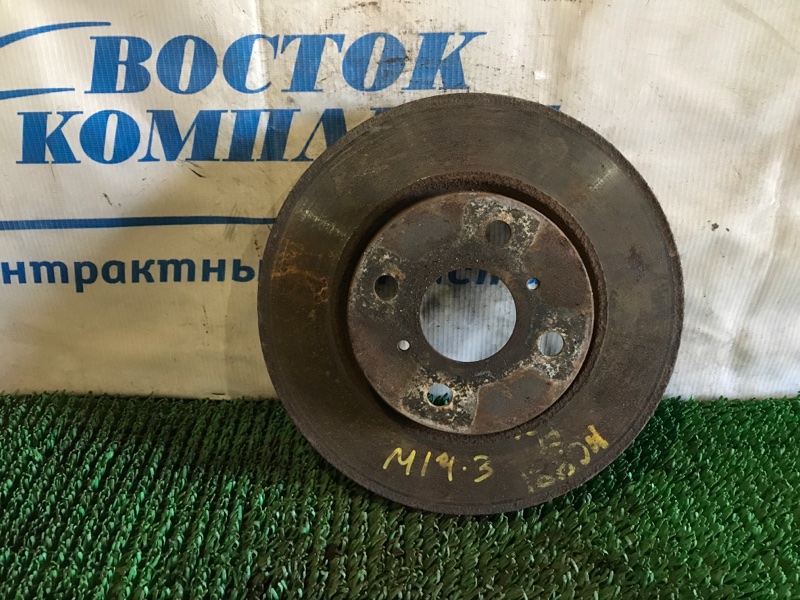 Диск тормозной Toyota Sienta 2008 NCP81G 1NZ-FE перед